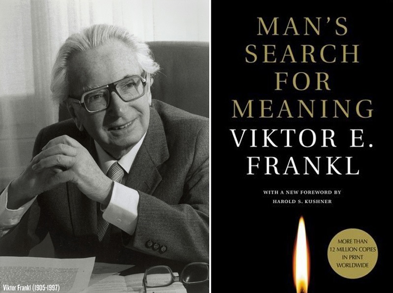 Tác giả Viktor Frankl và cuốn sách "nên đọc một lần trên con đường đi tìm ý nghĩa cuộc đời của mình" của ông