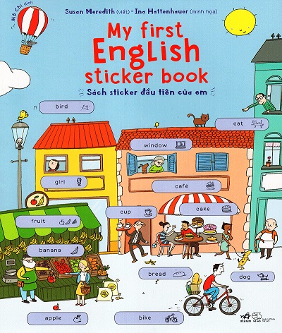 My First English Sticker Book - Sách Sticker Đầu Tiên Của Em