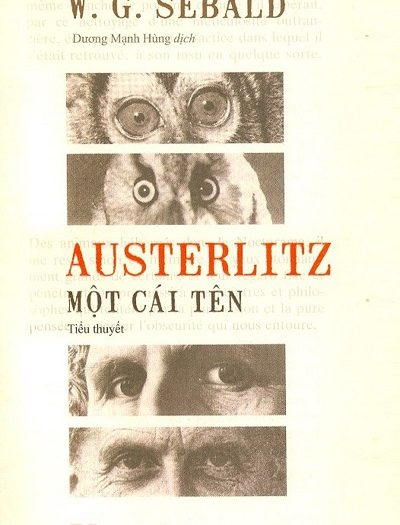 Giới thiệu sách Austerlitz - Một Cái Tên - Tác giả W G Sebald